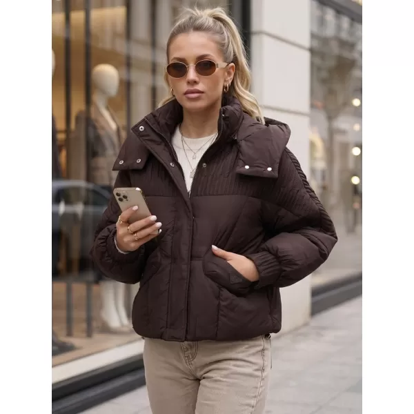  Női kabát DSTREET TY6039 BARNA 
