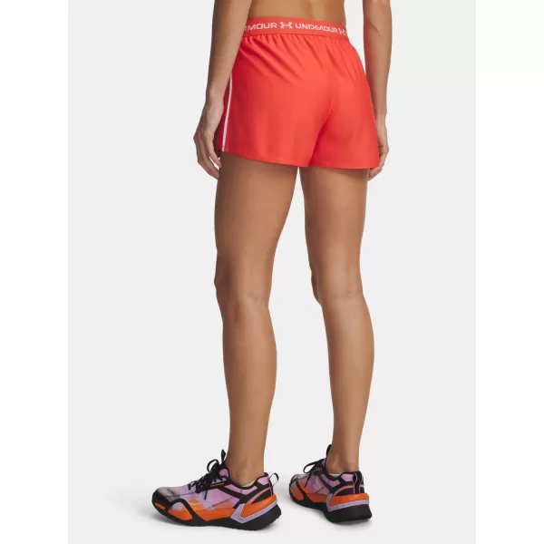  Női rövidnadrág UNDER ARMOUR TECH PLAY UP SHORTS 1389882-690 PIROS 