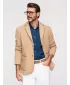 Férfi dzseki OMBRE M167 VILÁGOSBARNA