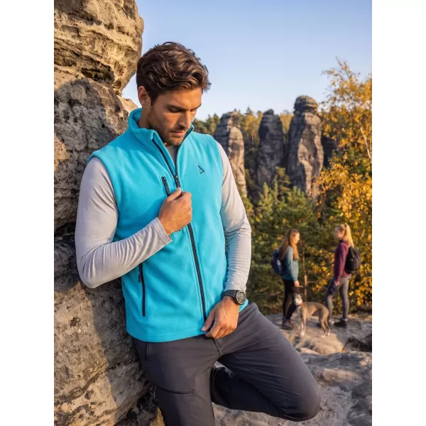  Férfi polár mellény ALTISPORT ALM002525 TÜRKIZ 