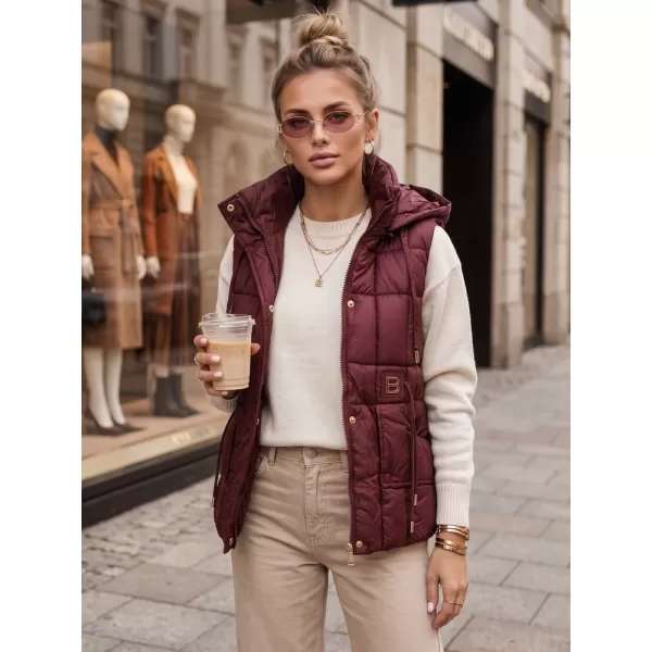  Női mellény DSTREET TY5974 BURGUNDIA 