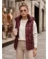 Női mellény DSTREET TY5974 BURGUNDIA