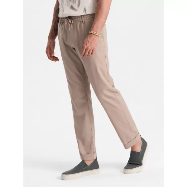  Férfi chino nadrág OMBRE P1522 BÉZS 