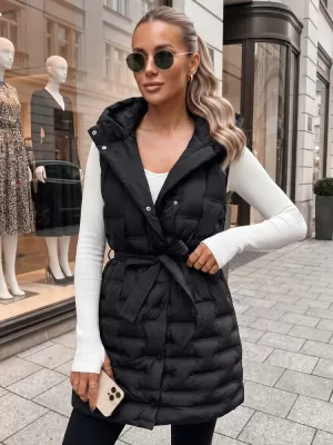 Női mellény DSTREET TY5903 FEKETE