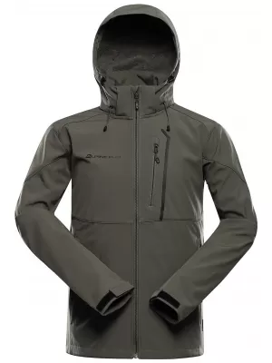 Férfi softshell kabát ALPINE PRO HOOR 2 FORRALT BAZSALIKOM