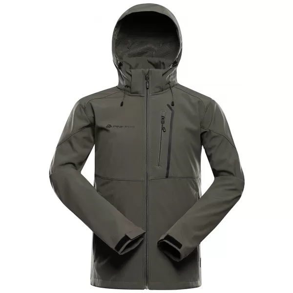  Férfi softshell kabát ALPINE PRO HOOR 2 FORRALT BAZSALIKOM 