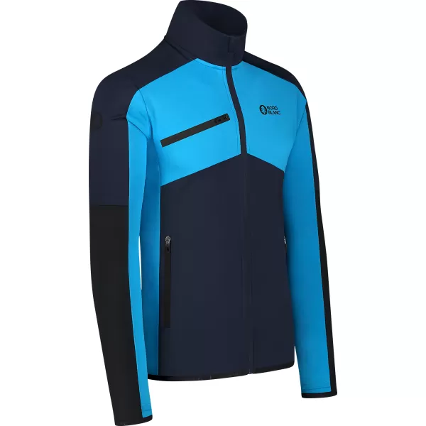 Férfi powerfleece pulóver NORDBLANC CUSP NBSFM8334 KÉK 