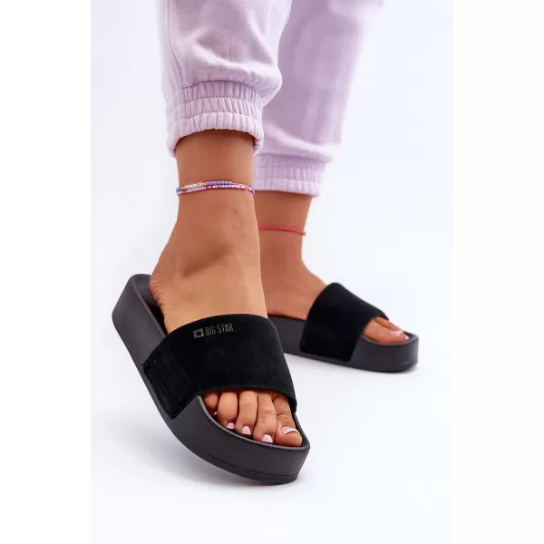  Női szandál BIG STAR SHOES NN274A670 FEKETE 