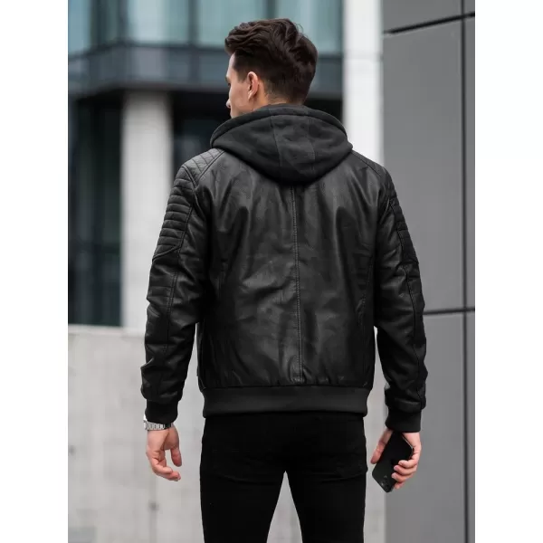  Férfi dzseki DSTREET TX5141 FEKETE 