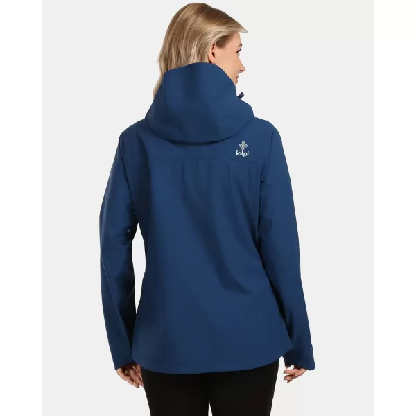  Női hardshell kabát KILPI MONTANA-W 1L0102KI SÖTÉTKÉK 