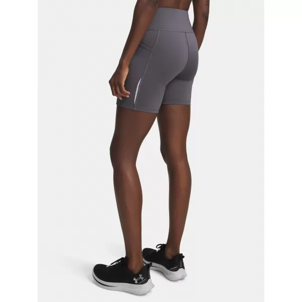  Női rövidnadrág UNDER ARMOUR UA VELOCITI 6IN FITTED SHORT 6009498-025 SZÜRKE 