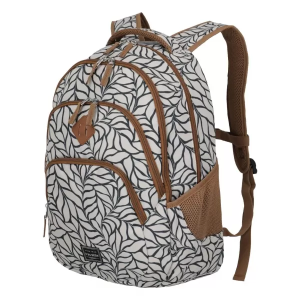  Hátizsák TRAVELITE BASICS BACKPACK PRINT TÖRTFEHÉR NYOMAT 