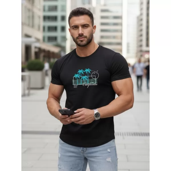  Férfi póló DSTREET NX5020R FEKETE 