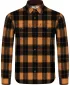 Férfi flanel ing NORDBLANC FEN NBSSM8369 BARNA
