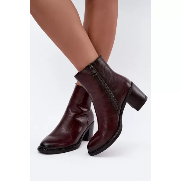  Női csizma VINCEZA 58655 BORDÓ 