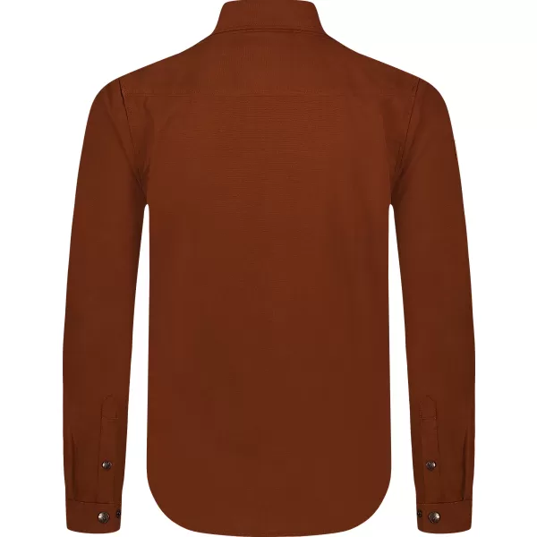  Férfi flanel ing NORDBLANC HAZE NBSSM8370 BARNA 