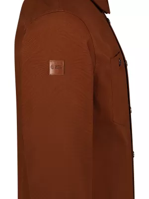 Férfi flanel ing NORDBLANC HAZE NBSSM8370 BARNA