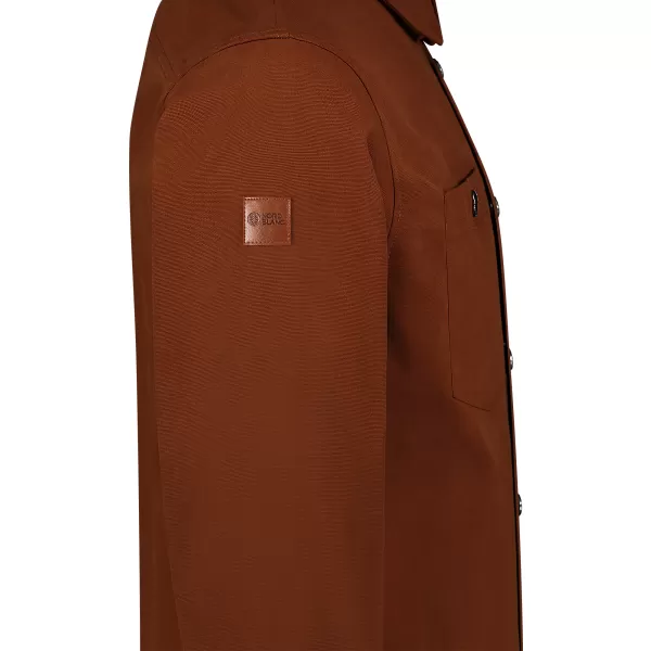  Férfi flanel ing NORDBLANC HAZE NBSSM8370 BARNA 