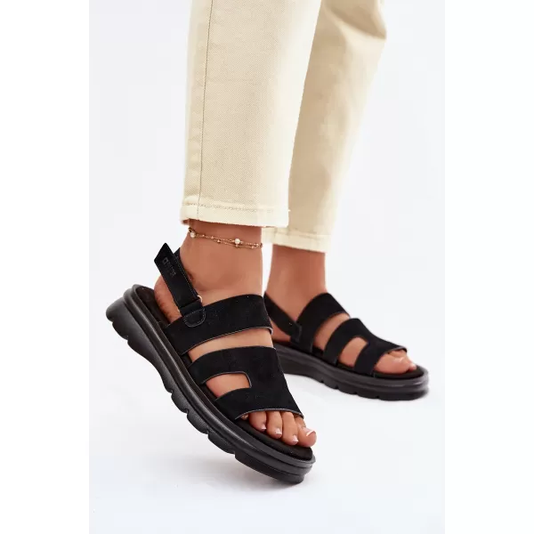  Női szandál BIG STAR SHOES TT274484 FEKETE 