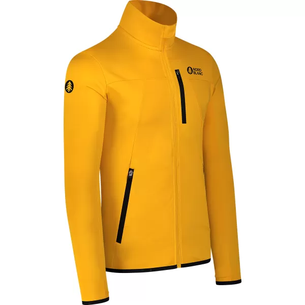  Férfi powerfleece pulóver NORDBLANC MORASS NBSFM8335 BOROSTYÁN 