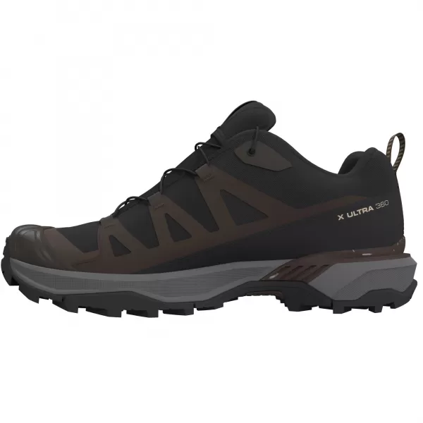  Férfi cipők SALOMON X ULTRA 360 GORE-TEX L45473300 FEKETE/SÖTÉT SIRÁLY SZÜRKE/SÖTÉT FÖLD 