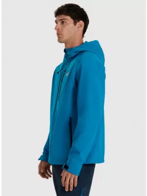 Férfi softshell kabát 4F RAW25TSOFM506 KÉK