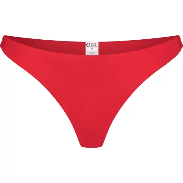  Női bikini alsó NORDBLANC GLITZ NBSSS8240 PIROS 