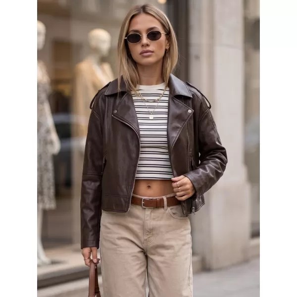  Női kabát DSTREET TY5920 BARNA 