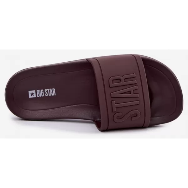  Női papucs BIG STAR SHOES UU274072 BARNA 