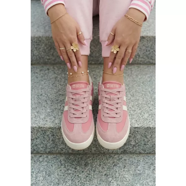  Női tornacipő BIG STAR SHOES TT274160 RÓZSASZÍN 