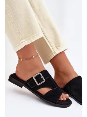 Női papucs BIG STAR SHOES TT274477 FEKETE