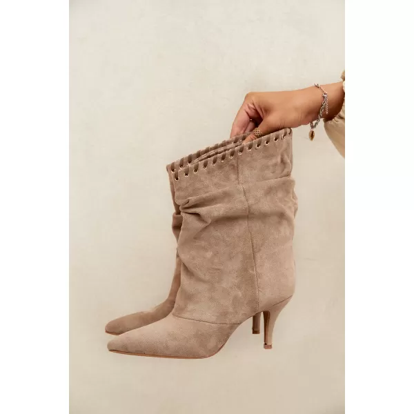  Női csizma BOTO 2568A KHAKI 