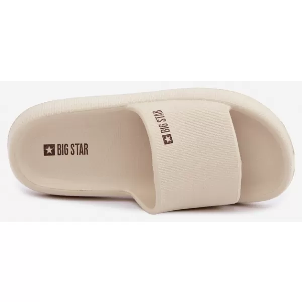  Női papucs BIG STAR SHOES UU274087 BARNA ÉS BÉZS ÁRNYALATAI 