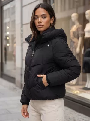 Női kabát DSTREET TY6082 FEKETE