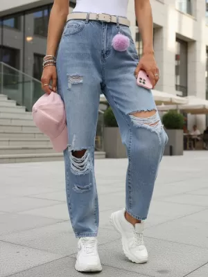 Női nadrág DSTREET UY2984 KÉK