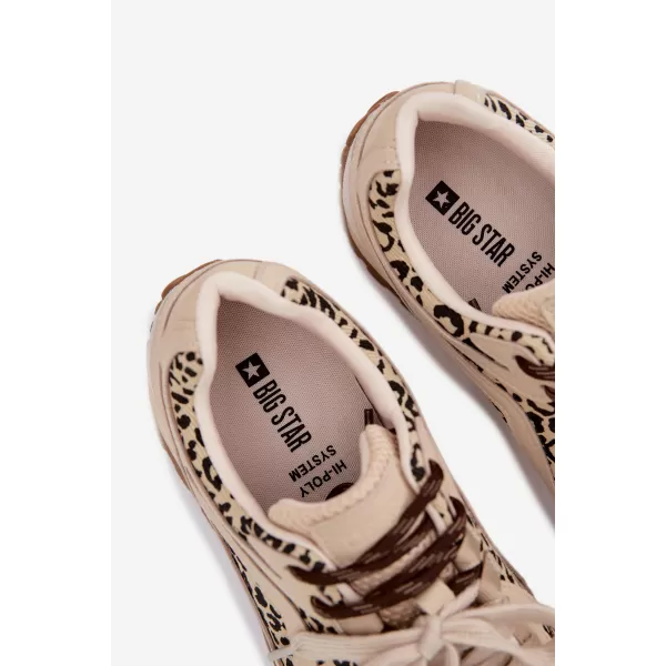  Női tornacipő BIG STAR SHOES TT274549 BÉZS 