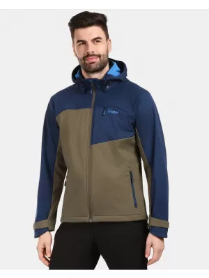 Férfi softshell kabát KILPI ONTAVIO-M 1M0112KI KHAKI