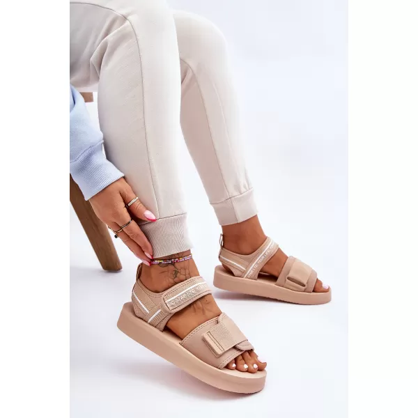  Női szandál BIG STAR SHOES LL274787 BÉZS 