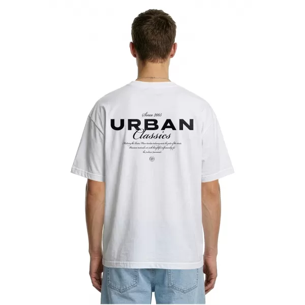  Férfi póló URBAN CLASSICS TB8665 FEHÉR 