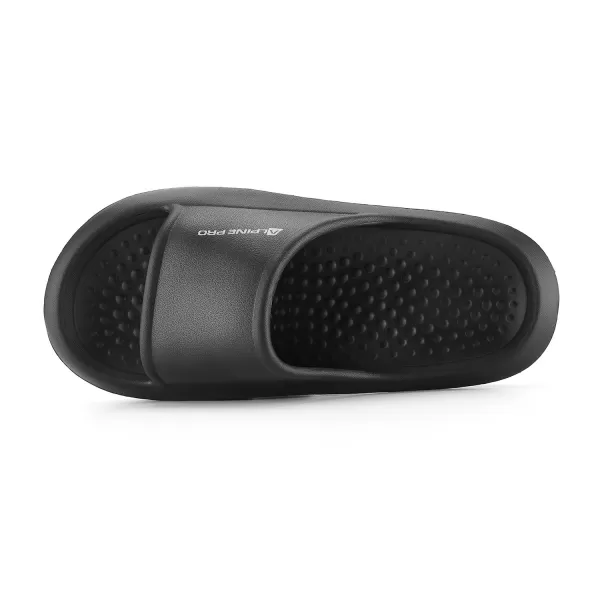 Férfi papucs ALPINE PRO LEREM FEKETE 
