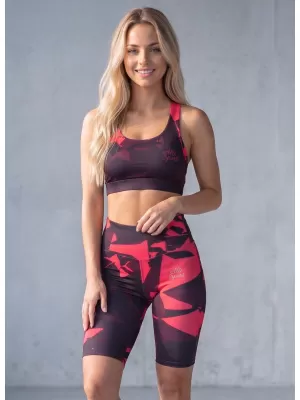 Női prémium térdig érő leggings (új méretek) ALTISPORT VOJ/ALW080LEG06 BORVÖRÖS