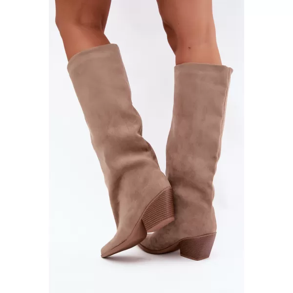  Női csizma BOTO 2579A-1 KHAKI 
