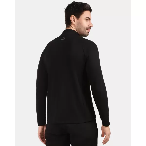  Férfi polár pulóver KILPI MONTALE-M 1M0203KI FEKETE 