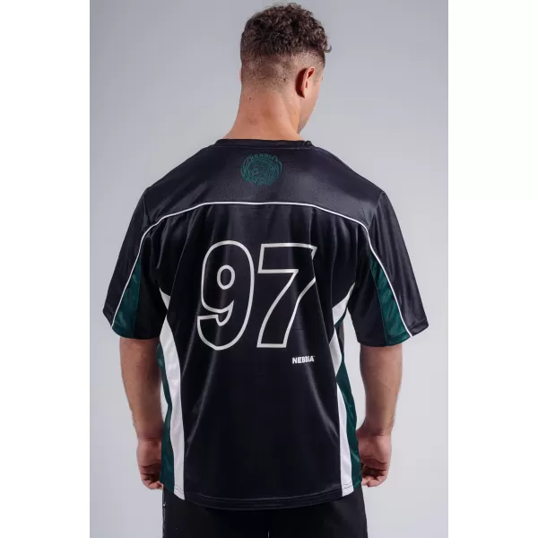  Túlméretes Jersey póló 97 NEBBIA PRIMAL 885 FEKETE 