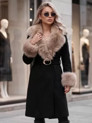 Női kabát DSTREET TY6067 FEKETE