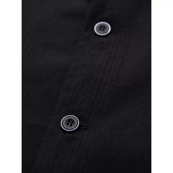  Férfi ing OMBRE OM-SHSS-0221 FEKETE 
