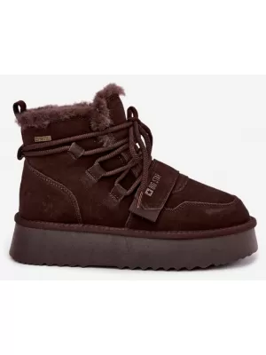 Női hóemberek BIG STAR SHOES UU274316 BARNA/BÉZS ÁRNYÉKOK