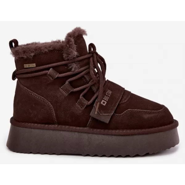  Női hóemberek BIG STAR SHOES UU274316 BARNA/BÉZS ÁRNYÉKOK 