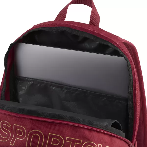  Hátizsák PUMA PHASE GOLD BACKPACK II 09300101 GRÁNÁTFÉNY/ARANY 