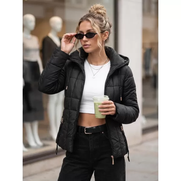  Női kabát DSTREET TY5857 FEKETE 